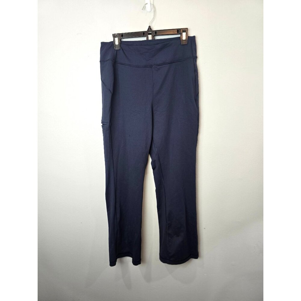 Duluth Pants Women's Size 29 M Navy Blue Bootcut Active Hiking Gorpcore Cargo